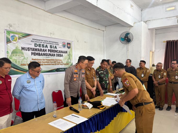 JANGAN BIARKAN PROVOKASI MERUSAK IKATAN PERSAUDARAAN: POLRES KOTAMOBAGU AJAK WARGA BERSATU DALAM DEKLARASI DAMAI