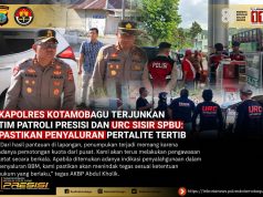 Kapolres Kotamobagu Terjunkan Tim Patroli Presisi dan URC Sisir SPBU: Pastikan Penyaluran Pertalite Tertib
