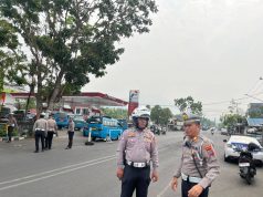 RESPON CEPAT ADUAN MASYARAKAT, SAT LANTAS POLRES KOTAMOBAGU CEK ANTREAN BBM DI SPBU KOTOBANGON