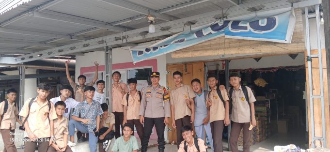 Bukan Sekadar Patroli, Pamapta Polres Kotamobagu Rangkul Pelajar Cegah Tawuran