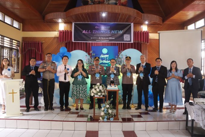 Merajut Persaudaraan dalam Keberagaman, Kapolres Kotamobagu Sambangi Jemaat Advent