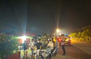 Patroli Malam Minggu, Tim Presisi Pantera Perketat Keamanan di Desa Kopandakan II