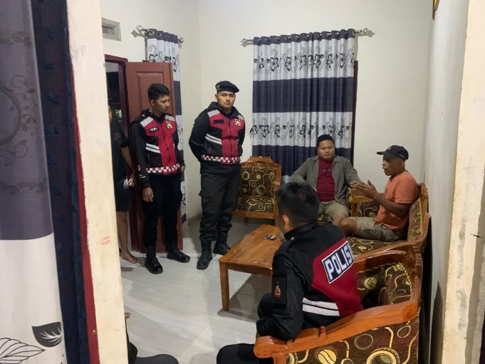 Respon Cepat Aduan Call Center 110, Tim Pantera Samapta Redam Potensi Gangguan Kamtibmas di Bilalang Baru