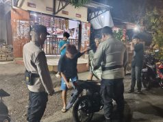 Perkuat Kamtibmas, Polsek Kotamobagu Utara Hadir Melalui Patroli Malam