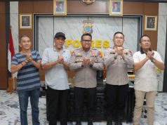 Satu Komitmen Jaga Kotamobagu, Kapolres dan LBI Pererat Sinergi untuk Kamtibmas yang Kondusif