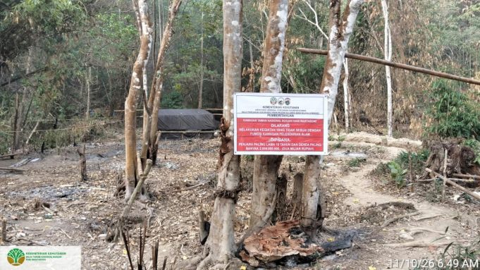 Operasi Gabungan Polda Sulut dan Kementerian Kehutanan Tertibkan Tambang Ilegal di Kawasan Taman Nasional Bogani Nani Wartabone