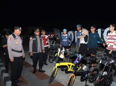 Kapolres Kotamobagu Turun Langsung Pimpin Apel dan Patroli Malam, Pastikan Kota Tetap Aman dan Kondusif